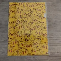 ポケモン ピカチュウぎっしり クリアファイル