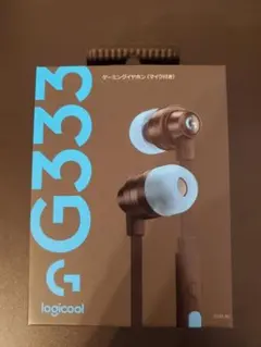 Logicool ゲーミングイヤホン G333 有線イヤホン ブラック 未開封