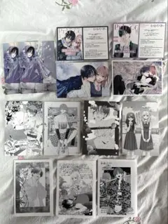 春と嵐のモンスター 春モン ミユキ蜜蜂 天峰栢 栢くん 特典 ぺーパー セット