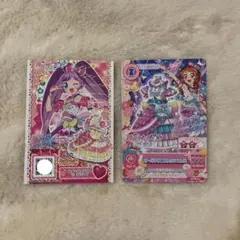 アイカツ　プリパラ　入場者特典　大空あかり　真中らぁら