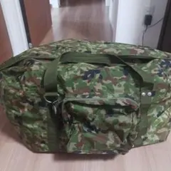 迷彩 大容量バッグ 外側ポケット付き