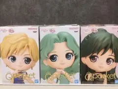 新品未開封　セーラームーン　Qposket  Aカラー3体セット
