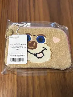 新品未開封タグ付き　フェイラー　ドアップテディガール　L字ポーチ