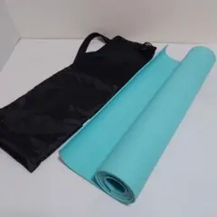 LAVA ヨガマット（汚れあり） ミント 収納ケース付