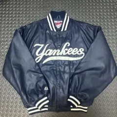 値下げ　マジェスティック　ヤンキース　Majestic スタジャンMLB