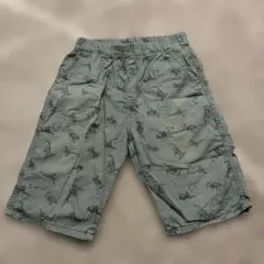 恐竜柄150cm子供用ハーフパンツ