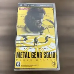 METAL GEAR SOLID PEACE WALKER PSP ソフト