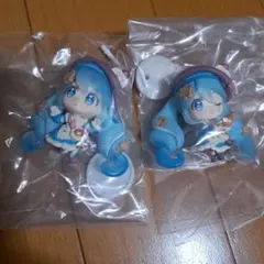 初音ミクsnowmiku2026 フィギュア　雪ミク BCセット