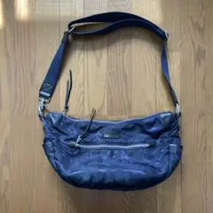 BEAMS　HEART　ショルダーバック　ネイビー　柄入りのサムネイル