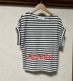 Dessin ★ボーダー 半袖 カットソー Tシャツのサムネイル