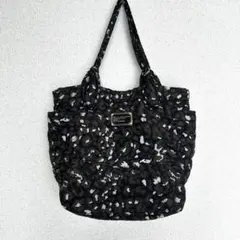 【MARC JACOBS】トートバッグ　ナイロン　キルティング　レオパード　豹柄