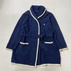 RALPH LAUREN マイクロソリッドトリムガウン L ルームウェア