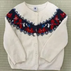 PETIT BATEAU カーディガン 4ans/104cm
