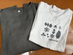ユニクロ　トップス　半袖　レディース　M Lのサムネイル