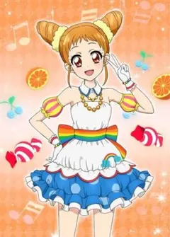 【7/31まで】アイカツ！有栖川おとめ 虹色アリスワンピース コスプレのサムネイル