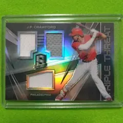 J.P. CRAWFORD トリプルスレットカード 100/199　MLB