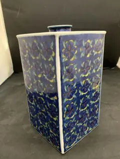 蓋付小物入れ 花鳥図 八角形 陶磁器 香合 - メルカリ