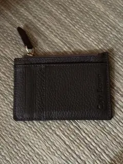 Coty Brown 薄型カード入れ フラグメントケース