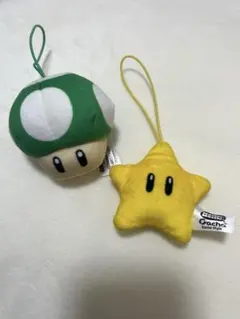 Mocchi-Mocchi- Gacha スーパーマリオ ストラップ　2個セット
