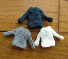 オビツ11 ねんどろいどどーる セーター3枚セット