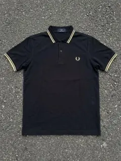 FRED PERRY フレッドペリー ポロシャツ 黒 英国製のサムネイル