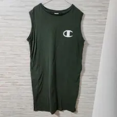 【XL】Champion チャンピオン ノースリーブワンピース