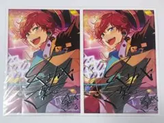 あんスタ 天城一彩 サインステッカー 2点
