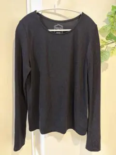 グローバルワークBeauteeラメクループルオーバー長袖