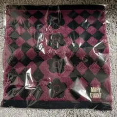 《新品未使用・おまけ付き》MARY QUANT ダイヤモンドパターン ハンカチ