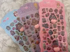 クライベイビー ボンボンドロップシール おしりシール 3枚