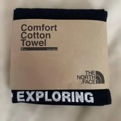 ザノースフェイス　コットンタオル　黒