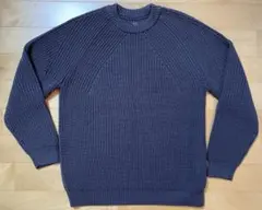 BATONER SIGNATURE CREWNECK チャコールブルー サイズ2