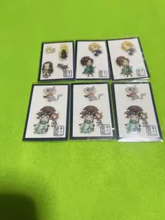 十二国記 ぷっくりシール 6枚 セット