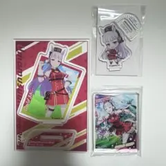 ウマ娘 ゴールドシップ アクリルブロック アクリルスタンド ダイソー セリア