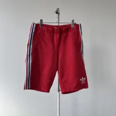 80s adidas トレフォイル ショートパンツ デサント