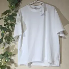 coen 新品札付き半袖Tシャツ ホワイト Mサイズのサムネイル
