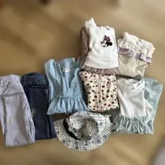 女の子　100と110 まとめ売り　8点
