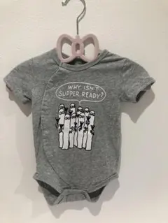 MOOMIN グレーロンパース 60-70