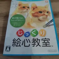 じっくり絵心教室 Wii U ソフト