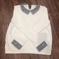 襟付きトップス
