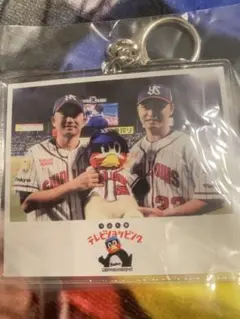つば九郎×村上選手 テレビショッピング セルフパチリバスタオル