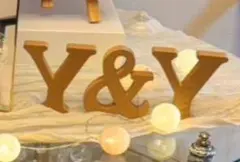 Y&Y アルファベット イニシャルオブジェ ウェルカムスペースのサムネイル