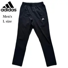 adidas アディダス トラックパンツ ジャージ メンズ L ブラック