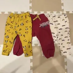 【まとめ売り】80サイズロングパンツ3点セット