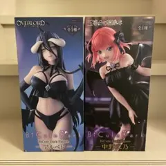 五等分の花嫁 Overlord BiCute Dark Figure 2体セット
