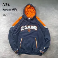 NFL古着ベアーズパーカー00sペイトンY2K スウェット AH84のサムネイル