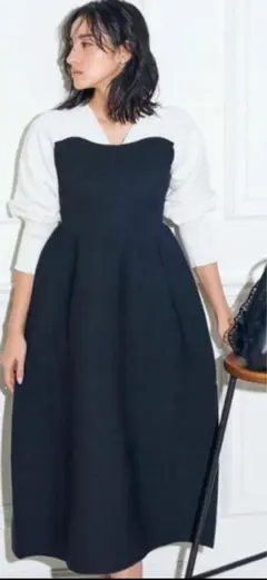 CELFORD セルフォードコクーンホールガーメントワンピース