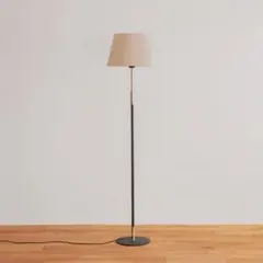 【未使用】リセノ フロアライト Delicia LED電球付 ブラック×ブラウン