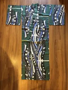 tsumori chisato 浴衣　深緑　濃青のサムネイル
