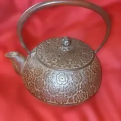 鉄瓶 楓文様 鋳鉄製 茶道具 - メルカリ